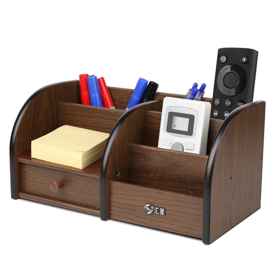 flexzion-wooden-desk-organizer-w-drawers-classic-wood-desktop-tabletop-sorter-shelf-rack-cherry-brow-1