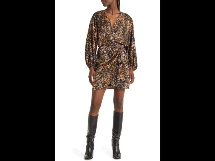 floret-studios-abstract-print-long-sleeve-satin-faux-wrap-dress-in-brown-black-1