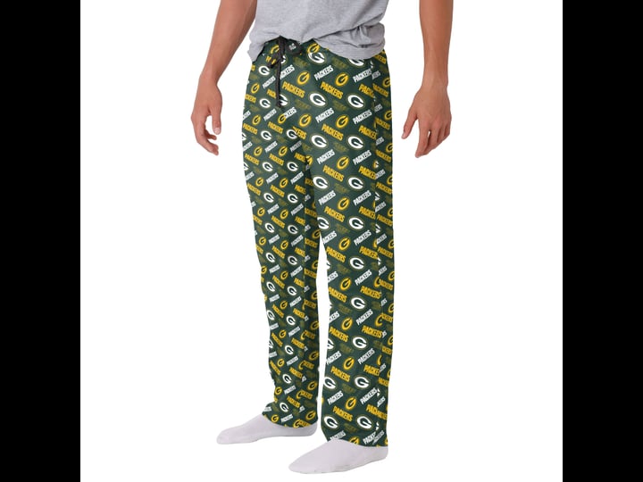 foco-green-bay-packers-nfl-mens-repeat-print-lounge-pants-xl-1