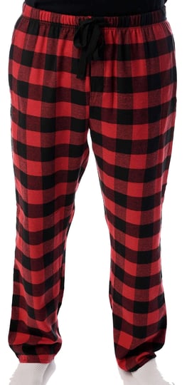 followme-mens-flannel-pajamas-plaid-pajama-pants-for-men-black-red-buffalo-plaid-large-1