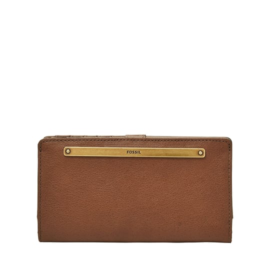 fossil-womens-liza-slim-bifold-leather-wallet-brown-1