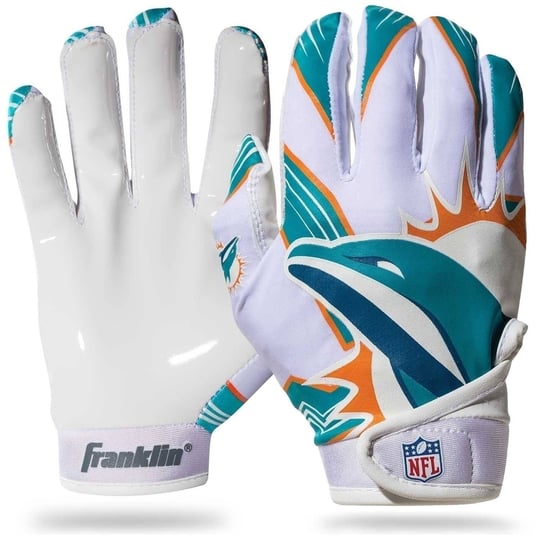 franklin-sports-miami-dolphins-youth-receiver-gloves-1
