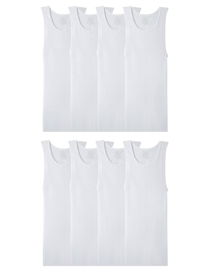 fruit-of-the-loom-mens-active-cotton-blend-white-tank-a-shirts-8-pack-size-medium-1