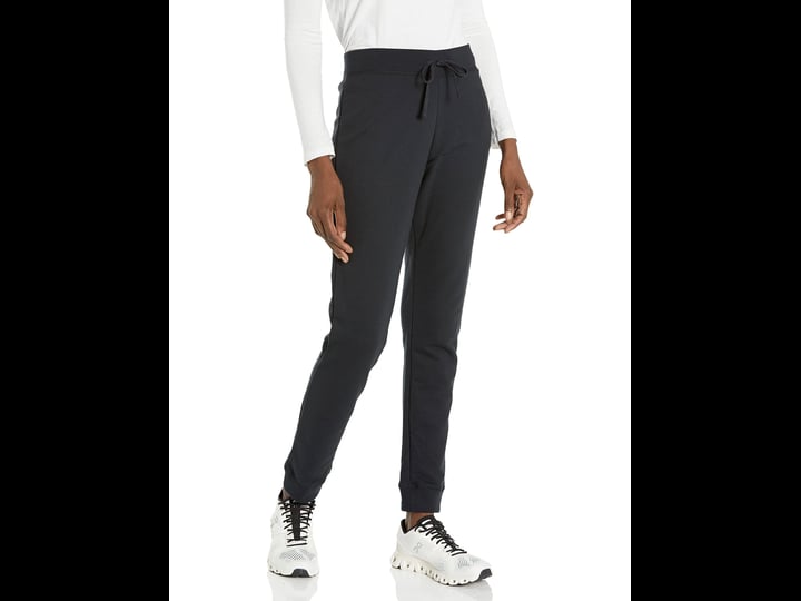 fruit-of-the-loom-womens-athleisure-essentials-french-terry-jogger-size-small-black-1