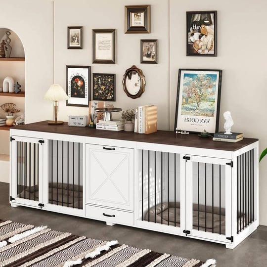 fufugaga-large-dog-crate-with-4-dog-bowls-and-a-large-drawer-wooden-dog-crate-kennel-furniture-for-2-1