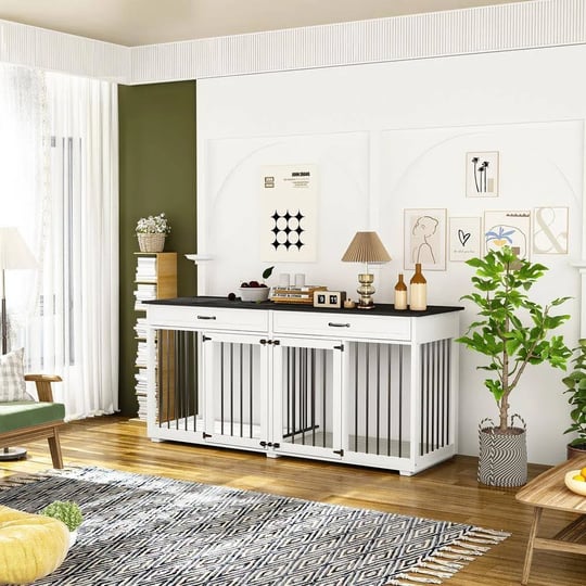 fufugaga-white-furniture-style-dog-crate-large-wooden-dog-kennels-with-drawers-and-divider-heavy-dut-1
