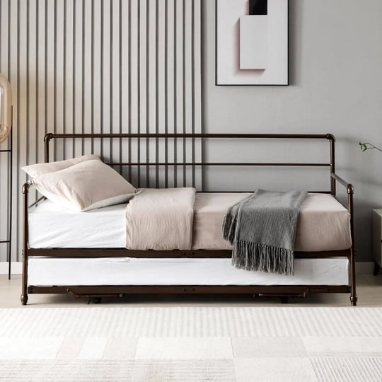 fulljojor-twin-steel-daybed-with-pop-up-trundle-bronze-1