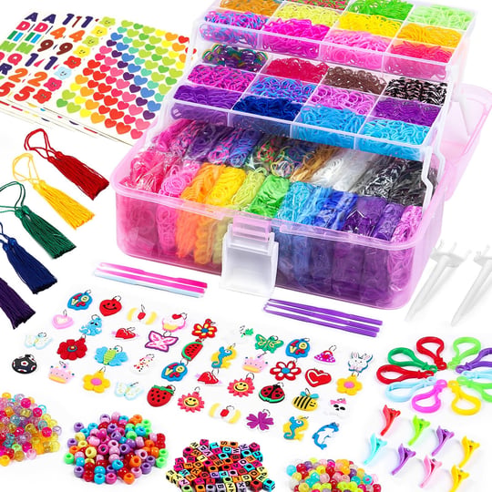 funzbo-15000-rubber-band-bracelet-kit-28-colors-rubber-band-bracelet-making-kit-loom-bracelet-making-1