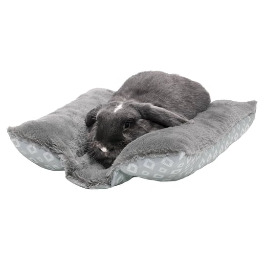 furhaven-plush-fur-diamond-print-cuddle-loaf-bed-small-gray-1