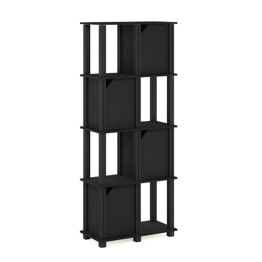 furinno-brahms-5-tier-storage-shelf-with-4-doors-black-oak-black-1