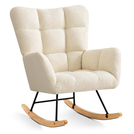 furniliving-modern-nursery-rocking-chair-upholstered-rocking-accent-chair-with-high-backrest-sherpa--1