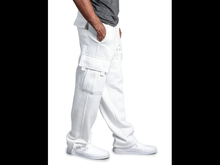 g-style-usa-mens-heavyweight-fleece-lounge-cargo-sweatpants-white-small-1