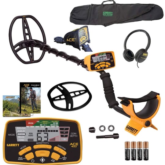garrett-ace-400-metal-detector-with-dd-waterproof-search-coil-and-carry-bag-1