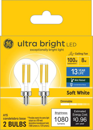 ge-100-watt-eq-a15-soft-white-candelabra-base-e-12-dimmable-led-light-bulb-2-pack-item-5190551-model-1