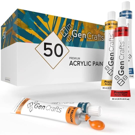 gencrafts-acrylic-paint-set-set-of-50-premium-vibrant-colors-22-ml-0-74-oz-1