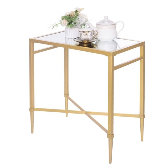 gifttrove-gold-end-table-rectangle-side-table-with-mirrored-top-modern-metal-end-table-small-narrow--1