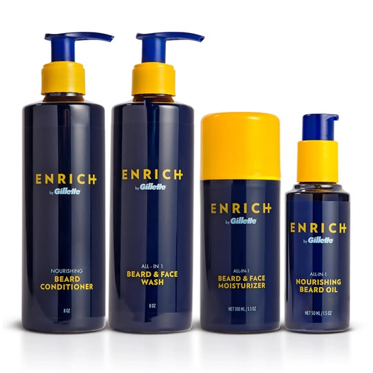gillette-enrich-starter-kit-for-men-with-beard-wash-and-conditioner-face-care-set-1