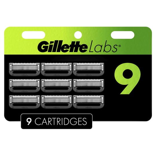 gillette-labs-mens-razor-blade-refills-with-exfoliating-bar-9-refills-black-1