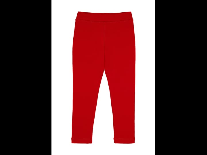 girls-basic-solid-full-length-cotton-soft-leggings-red-11-years-1