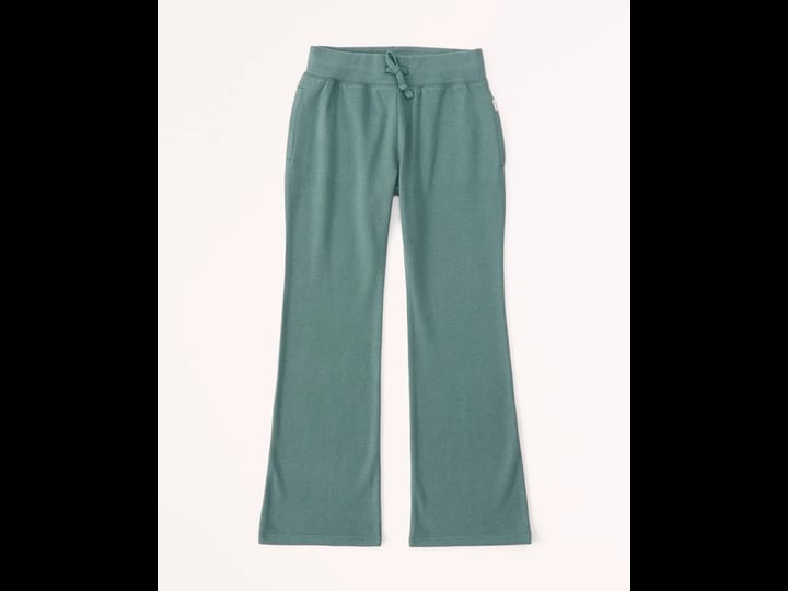 girls-cozy-flare-sweatpants-in-teal-size-17-18-abercrombie-kids-1