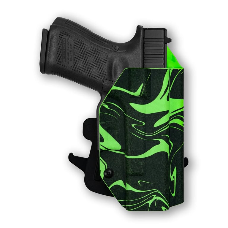 glock-22-gen-1-4-owb-right-handed-holster-by-we-the-people-holsters-green-ink-swirl-kydex-adjustable-1