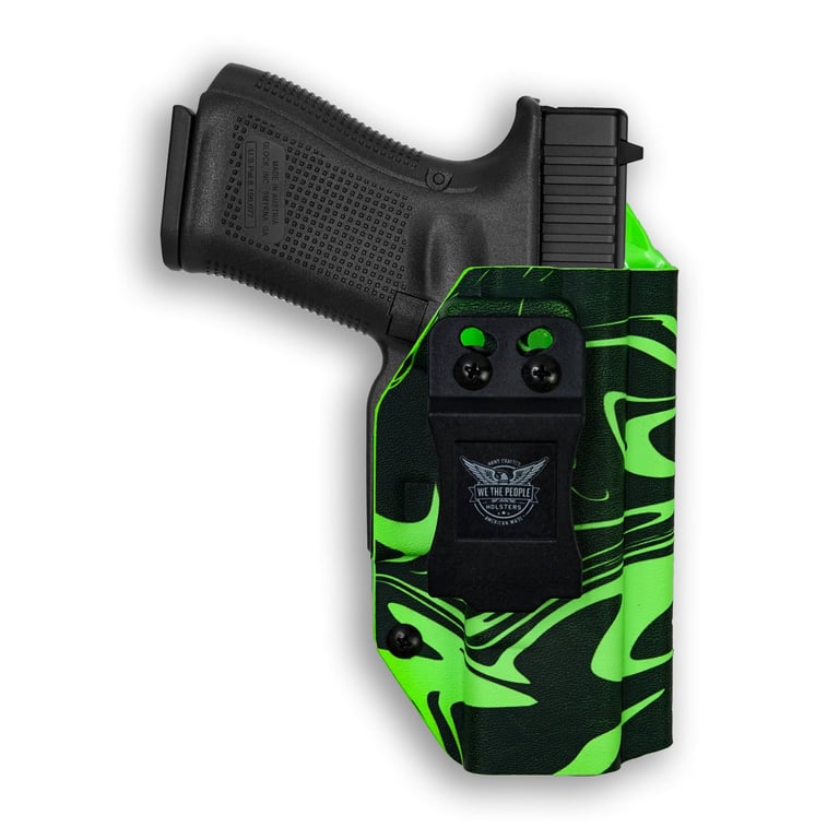 glock-43-43x-iwb-right-handed-holster-by-we-the-people-holsters-green-ink-swirl-kydex-adjustable-sec-1