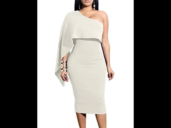 gobles-womens-summer-sexy-one-shoulder-ruffle-bodycon-midi-cocktail-dress-white-1