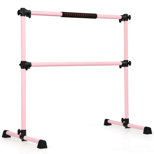 goflame-ballet-barre-portable-double-freestanding-ballet-barre-adjustable-heavy-duty-dancing-stretch-1