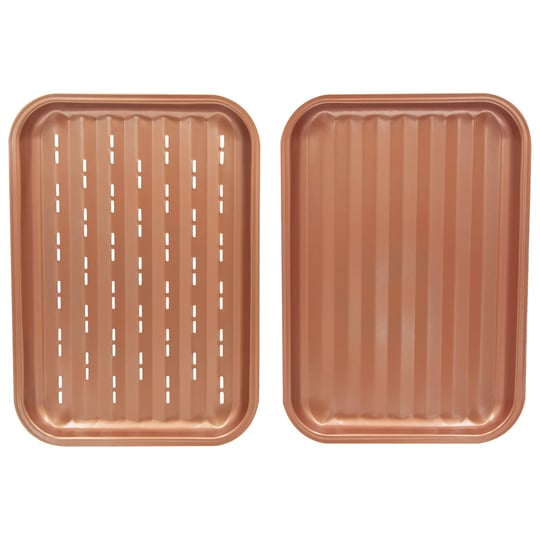 gold-coast-non-stick-2-piece-13-5-x-9-5-x-1-roaster-broiler-pan-set-copper-1
