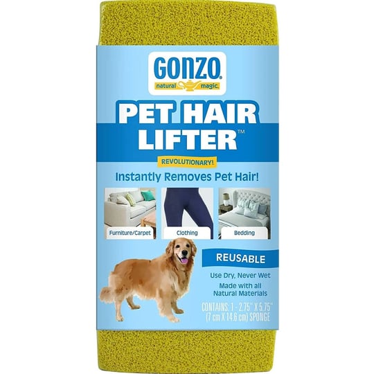 gonzo-pet-hair-lifter-sponge-yellow-1