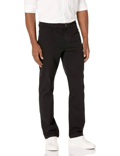 goodthreads-mens-30x29-black-straight-fit-comfort-stretch-chino-pants-5-pocket-black-black-1