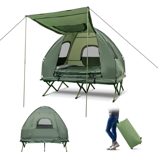 goplus-camping-tent-cot-5-in-1-folding-camping-bed-with-awning-air-mattress-sleeping-bag-bedspread-o-1