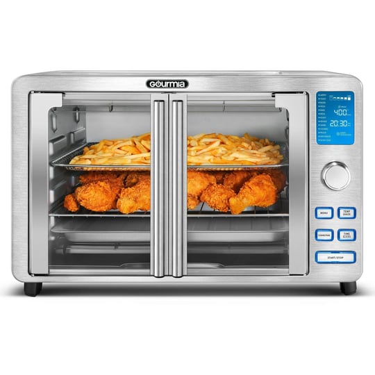 gourmia-9-slice-digital-air-fryer-oven-with-14-one-touch-cooking-functions-and-auto-french-doors-1