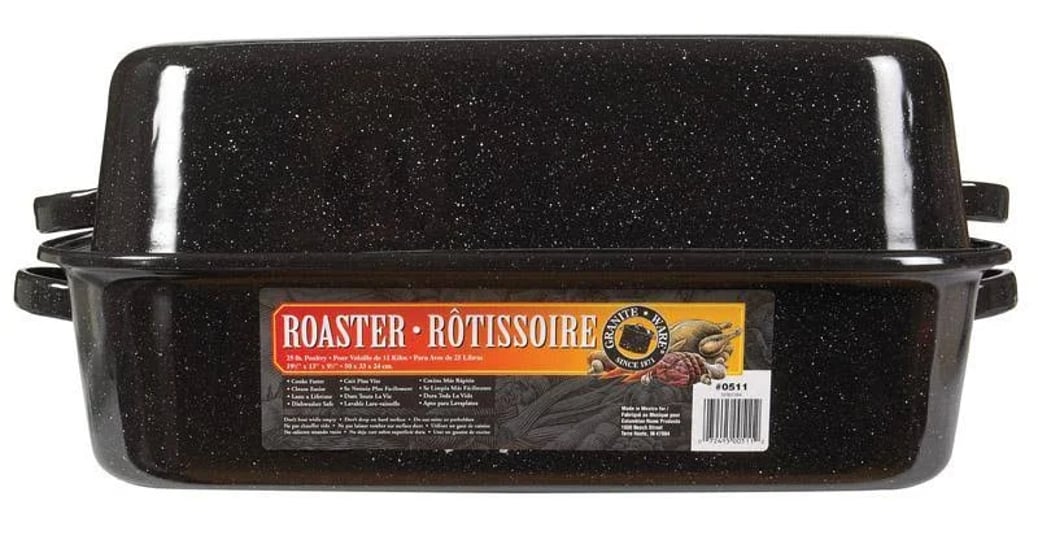 granite-ware-large-covered-rectangular-roaster-black-1