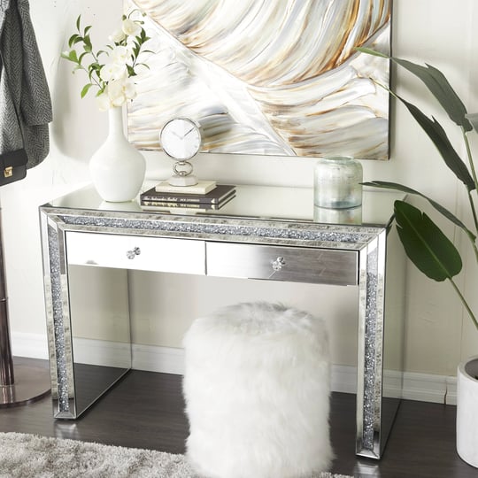 grayson-lane-glam-silver-mirrored-with-2-drawers-console-table-67943-1