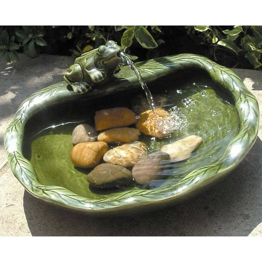 green-glazed-ceramic-fountain-bird-bath-with-frog-and-solar-pump-14-6w-x-7-1d-x-5h-in-1