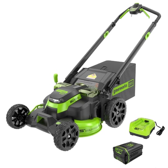 greenworkstools-80v-25-cordless-battery-dual-blade-self-propelled-mower-w-4-0ah-battery-rapid-charge-1