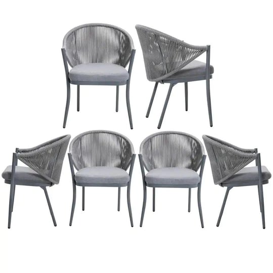 grey-aluminum-frame-rope-woven-outdoor-patio-dining-chair-with-gray-cushions-6-pack-1