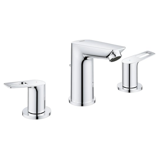 grohe-20225001-bauloop-chrome-8-inch-widespread-2-handle-m-size-bathroom-faucet-1-2-gpm-1