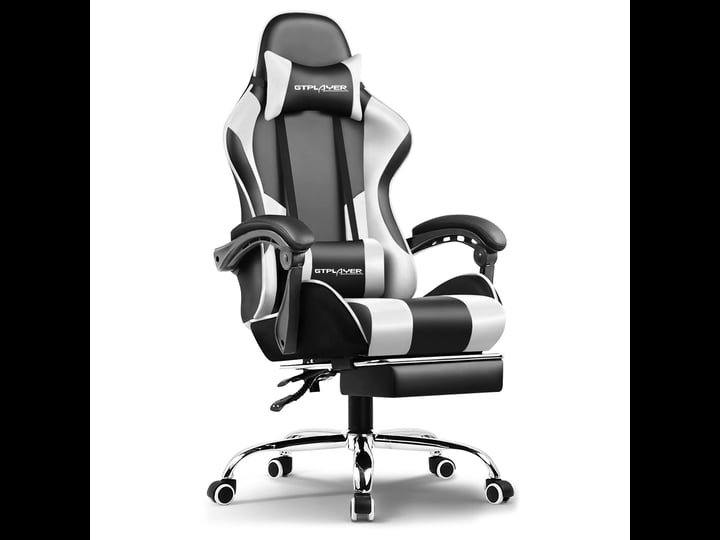 gtplayer-white-gaming-chair-with-footrest-and-lumbar-support-1