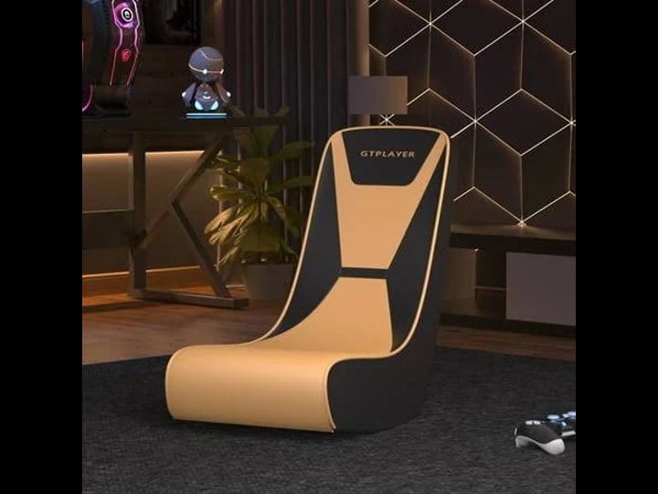 gtracing-faux-leather-floor-rocker-video-gaming-chair-orange-1