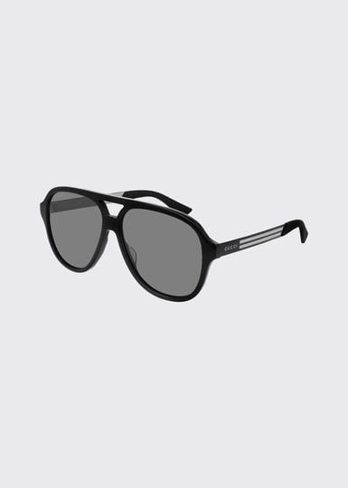 gucci-59mm-aviator-sunglasses-black-1