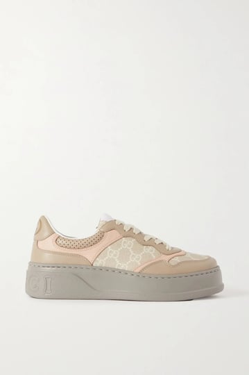 gucci-gg-supreme-leather-and-logo-jacquard-canvas-sneakers-women-beige-sneakers-it37-5-1