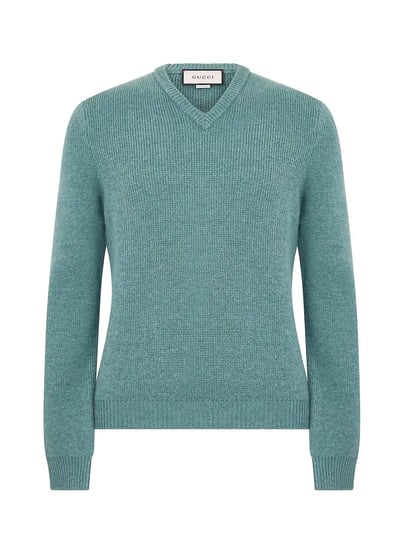 gucci-v-neck-gg-logo-sweater-green-m-1