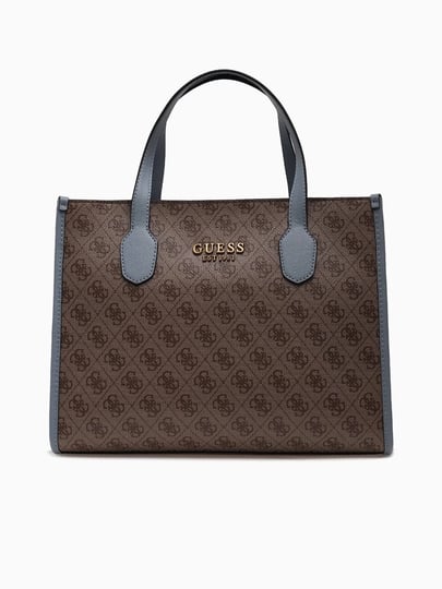 guess-womens-silvana-handbag-latte-logo-slate-2-compartment-tote-bag-brown-1