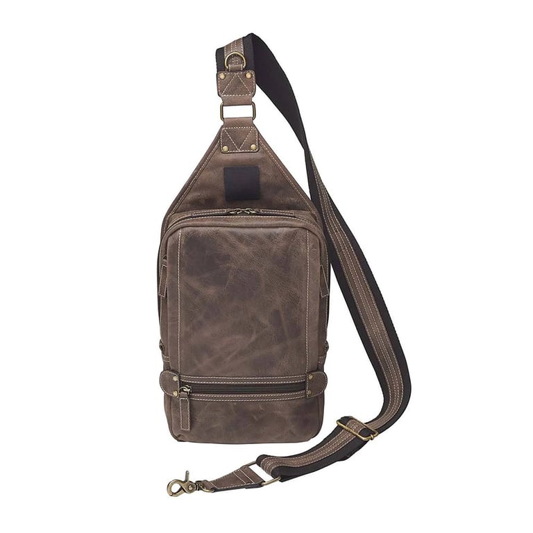 gun-toten-mamas-buffalo-leather-sling-backpack-1
