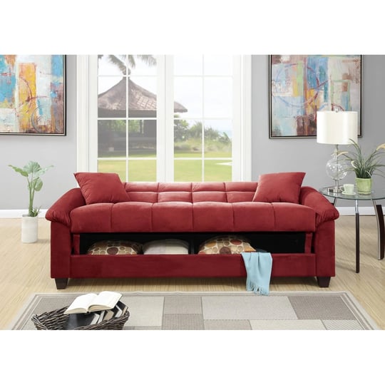 gurley-red-microfiber-adjustable-sofa-with-storage-1