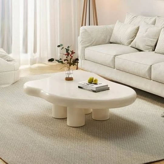 guyii-cloud-coffee-table-modern-indoor-tea-table-for-living-room-cream-white-coffee-table-with-4-leg-1