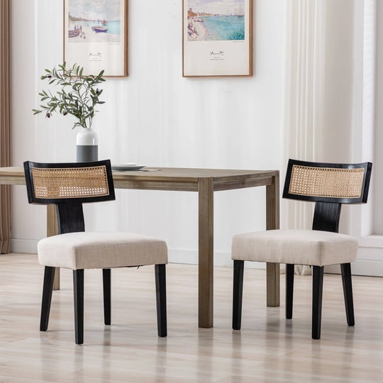 guyou-modern-rattan-backrest-dining-chairs-set-of-2-mid-century-farmhouse-linen-upholstered-kitchen--1