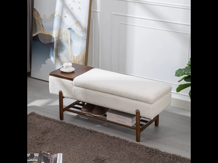 guyou-storage-bench-sherpa-end-of-bed-ottoman-bench-with-wooden-shoe-rack-and-coffee-table-modern-up-1